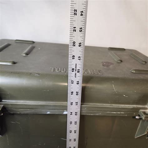 kipper metal box|Kipper Tool Box INC Military Issue NICE! .